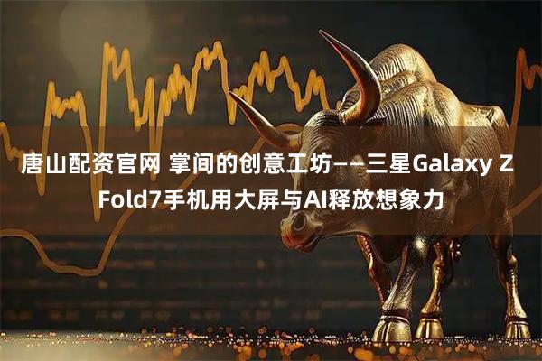 唐山配资官网 掌间的创意工坊——三星Galaxy Z Fold7手机用大屏与AI释放想象力