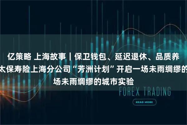 亿策略 上海故事｜保卫钱包、延迟退休、品质养老：中国太保寿险上海分公司“芳洲计划”开启一场未雨绸缪的城市实验